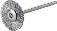 Brosse miniature, acier, ondulé