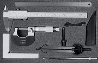 Jeu de 7 instruments de mesure, analogique