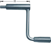 Manivelle, six pans