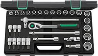 Coffret de douilles 1/2", n° 50/54/25/6QR