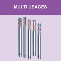 Fraises carbure multi usages - HRC55