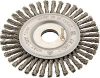 Brosse circulaire, acier, torsadé