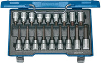 Coffret d'embouts de vissage 1/2", n° ITX 19 LKP