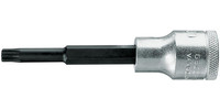 Douille tournevis 1/2" pour vis à denture multiple XZN, n° INX 19 L
