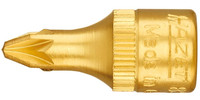 Embout de vissage 1/4" pour vis cruciformes PZ, n° 8507