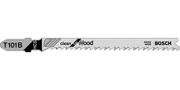 Lame de scie sauteuse, T 101 B, bois, 25 pièces