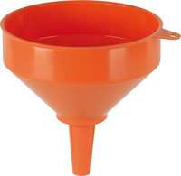 Entonnoir en matière plastique à tamis fin
