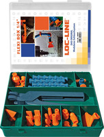 Jeu de tuyaux flexibles pour réfrigérant lubrifiant 1/2" , 30 pièces