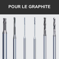 Fraises carbure pour le graphite