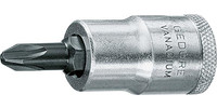 Embout de vissage 1/2" pour vis cruciformes PH, n° IKS 19