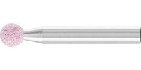 Meule sur tige corindon STEEL EDGE, forme sphérique