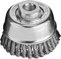 Brosse boisseau, acier, torsadé, étroite