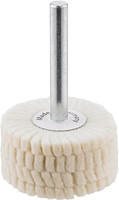 Tige de polissage à brosse en feutre 40 x 20 mm