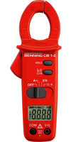 Multimètre-ampèremètre à affichage digital CM 1-2