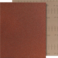 Toile abrasive, marron