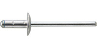 Rivet aveugle multiserrage PolyGrip®, alu/acier, tête bombée