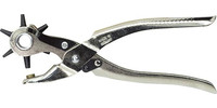 Pince emporte-pièce revolver, nickelée