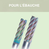 Fraises carbure pour l'ébauche