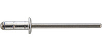 Rivet aveugle multiserrage PolyGrip®, alu/inox, tête goutte de suif