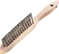Brosse à soudures, acier inoxydable V2A, lisse, 0,35 mm