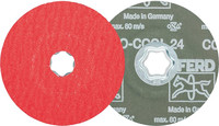 Meule en fibre en corindon CO-COOL, Ø 115 mm