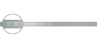 Règle graduée en acier, flexible, largeur 30 mm