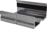 Paire de mordaches en aluminium avec prisme et aimant